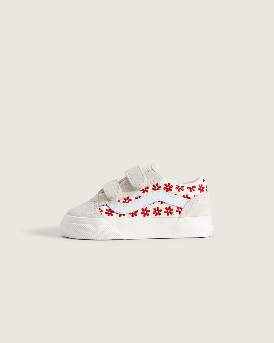 Toddler Old Skool V Shoe VANS Racing Red HERO