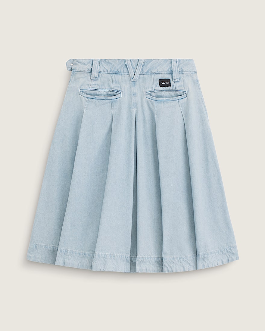 Authentic Chino Denim Skirt VANS Light Stonewash Blue ALT1