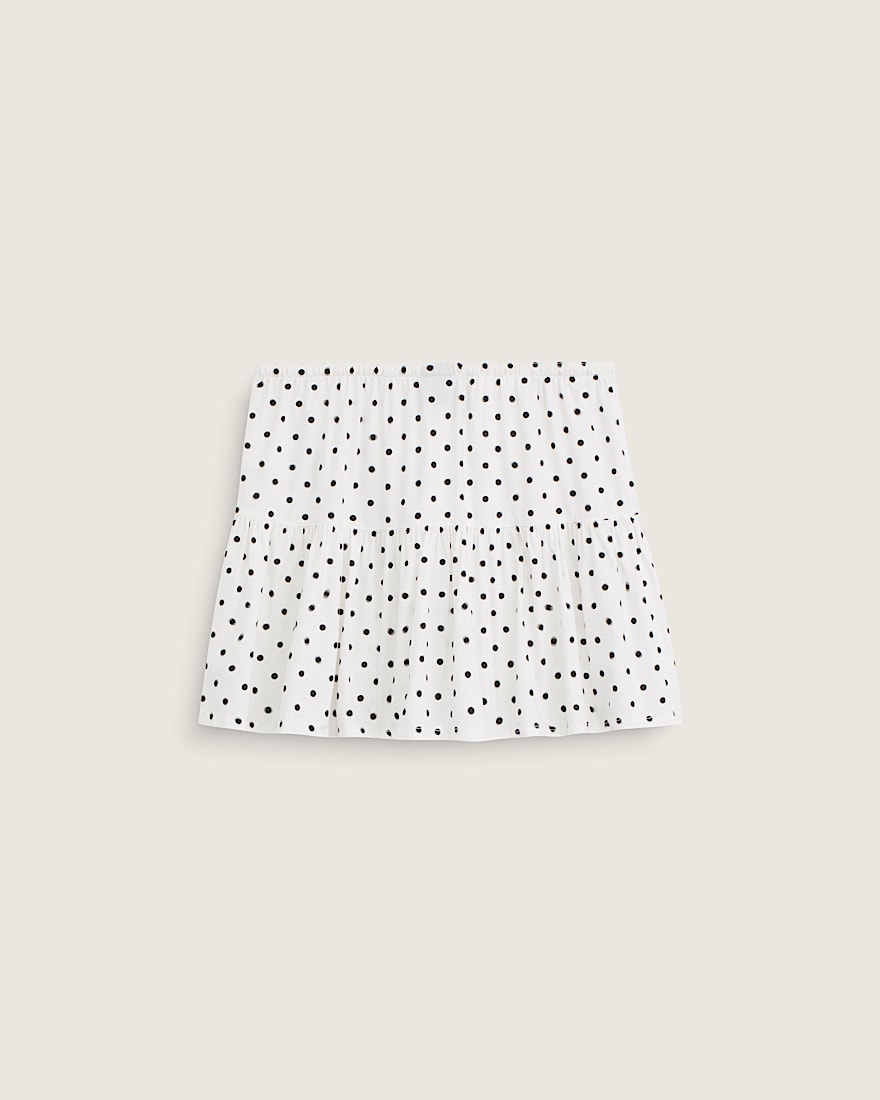 Jupe mini Francesca VANS Blanc Egret ALT1