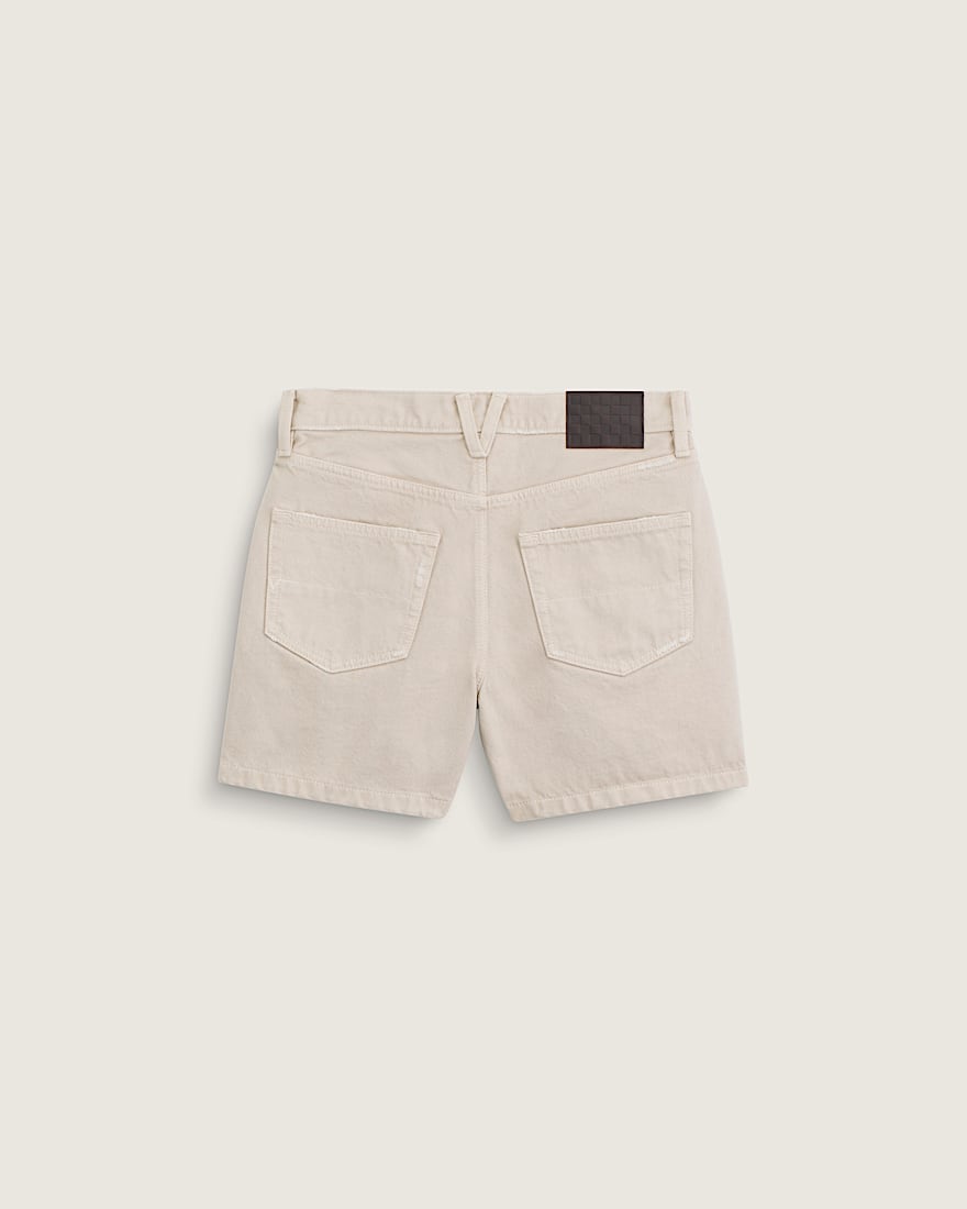 Check5 Mid Rise Shorts VANS Oatmeal Beige ALT1