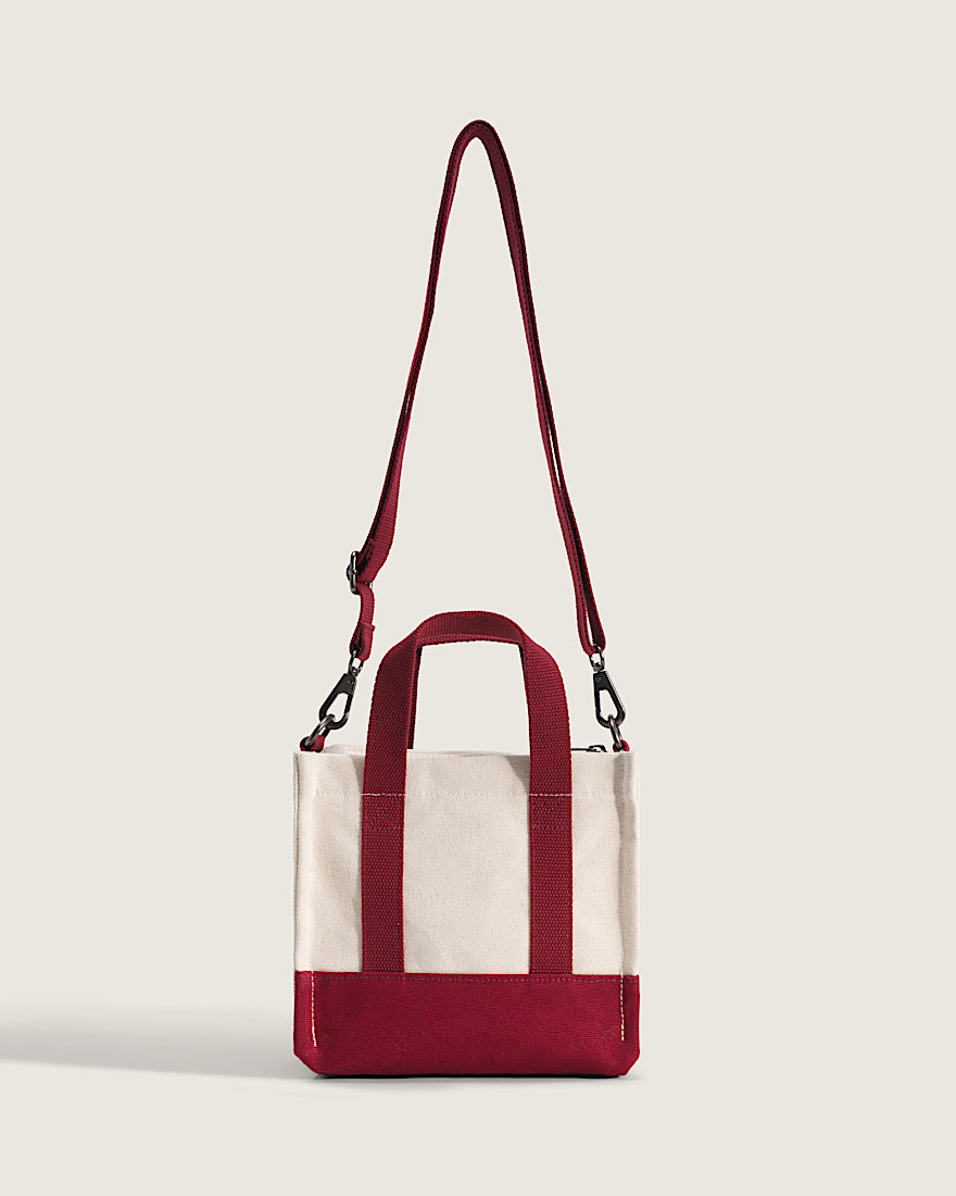 Lil Pergs Tote Bag VANS Bordeaux Red ALT2