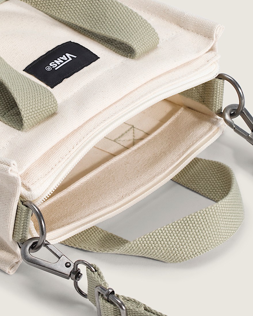 Lil Pergs Tote Bag VANS Soft Sage Green ALT3