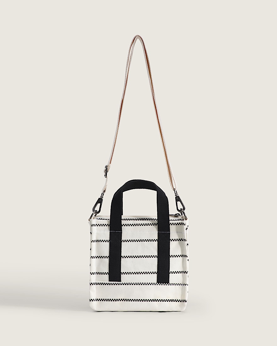 Lil Pergs Tote Bag VANS Marshmallow Black ALT2