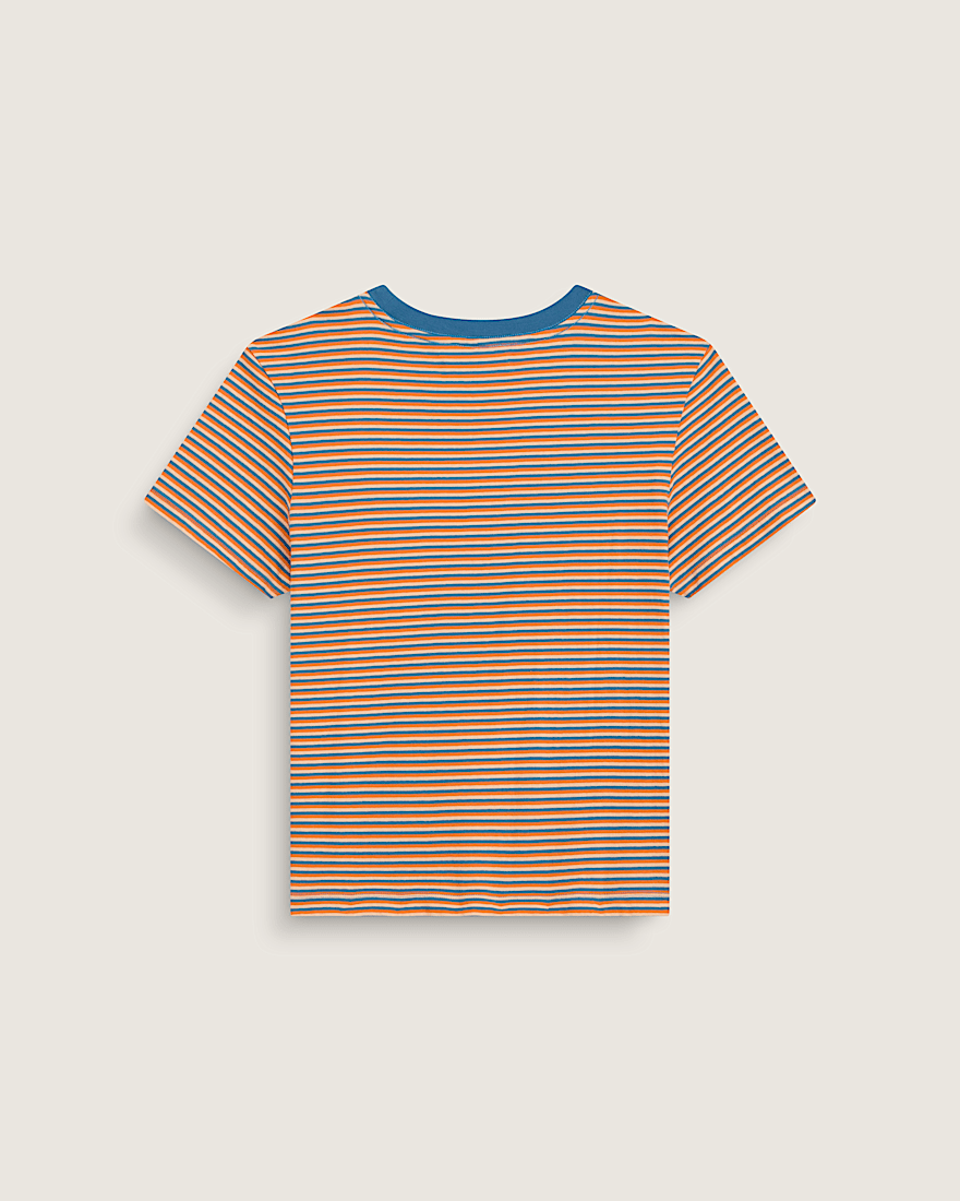 Salton Stripe Shirt VANS Stv Navy Blue ALT1