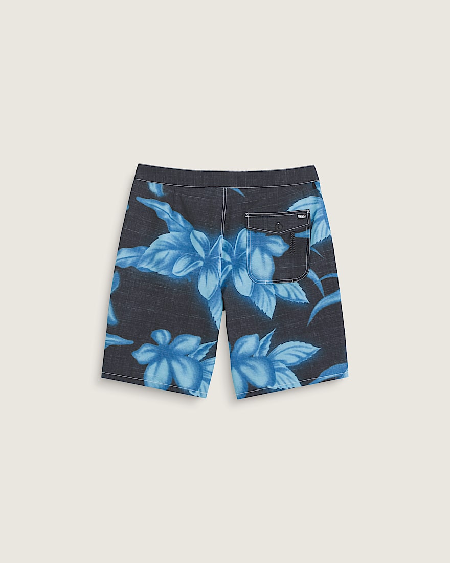 Airbrush Floral Boardshorts VANS Black ALT1