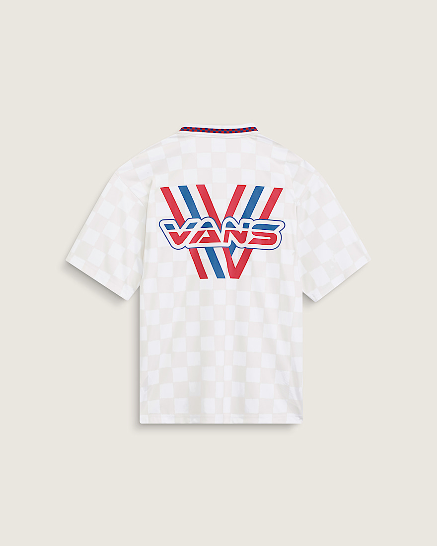 Derby Soccer Jersey VANS White ALT1