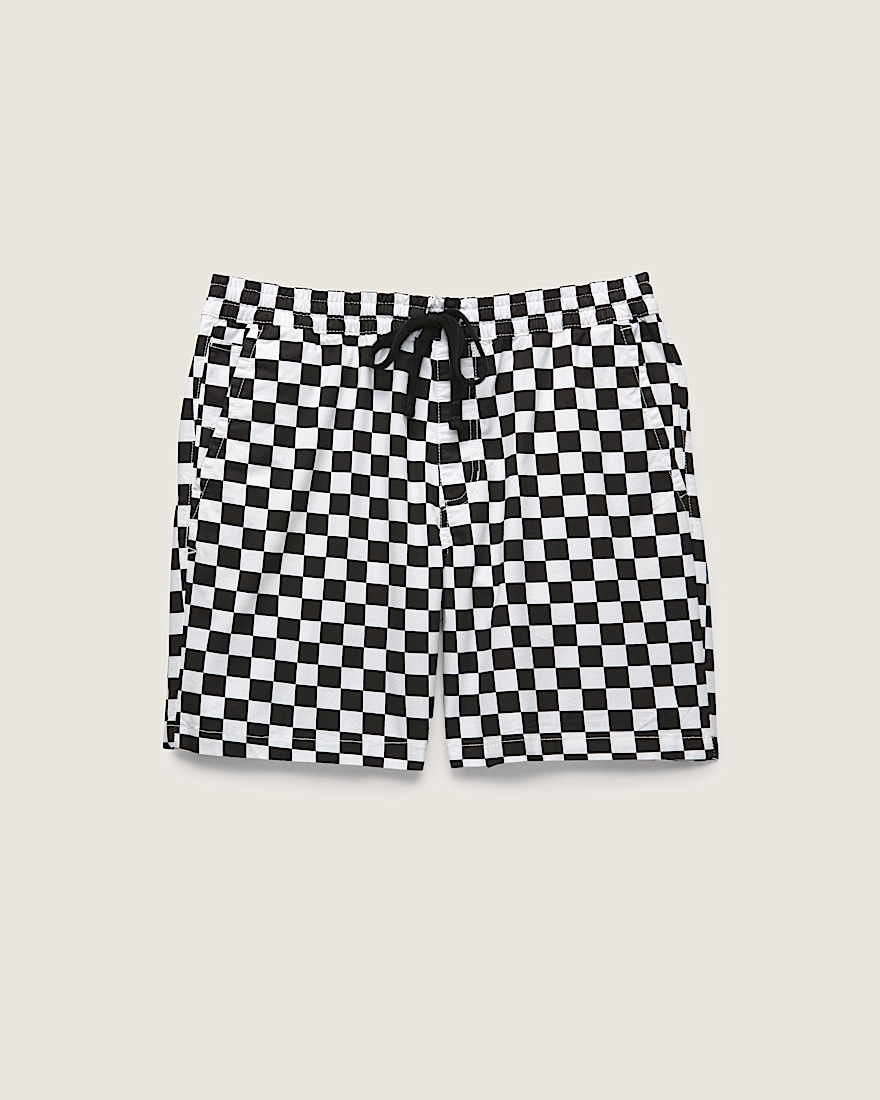 Range Relaxed Elastic Shorts VANS Checkerboard Black ALT4