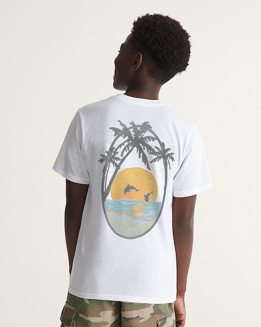 Kids Island Dreaming TShirt VANS White ALT3