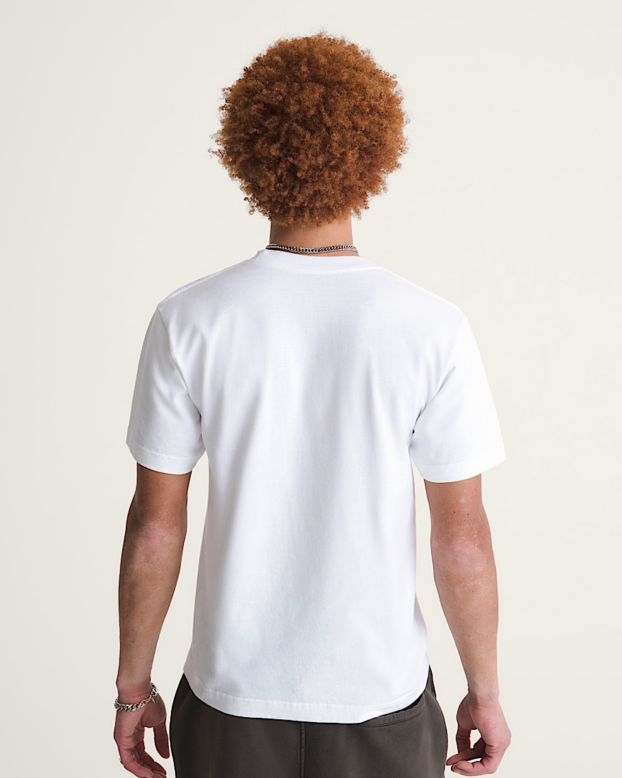 Comfort in Chaos TShirt VANS White ALT3