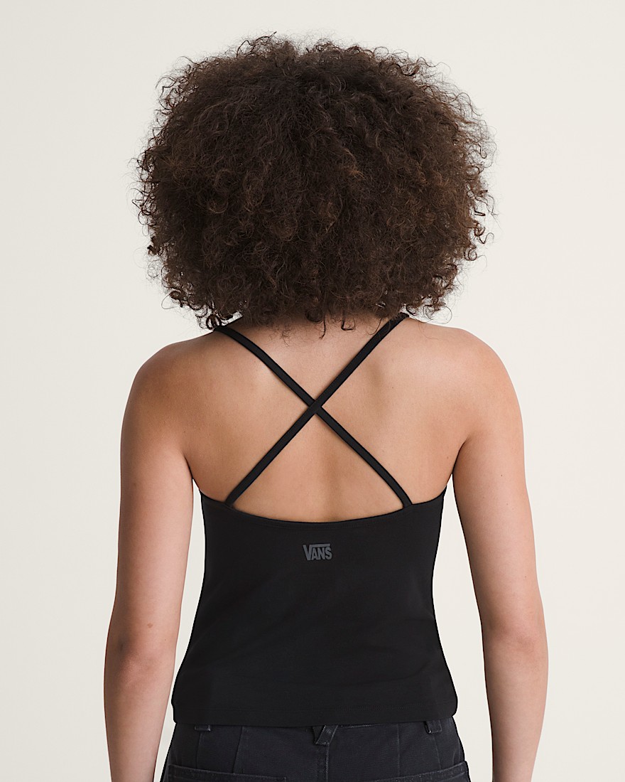 Cross Back Tank Top VANS Black ALT3