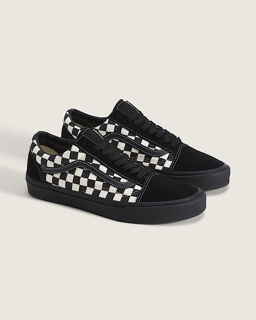 Old Skool Shoe VANS Checkerboard Black  White ALT1