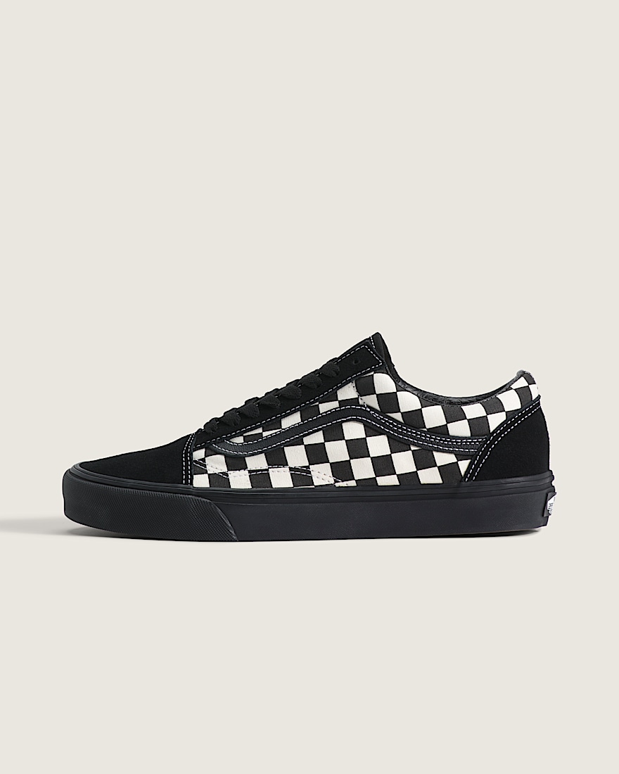 Old Skool Shoe VANS Checkerboard Black  White HERO