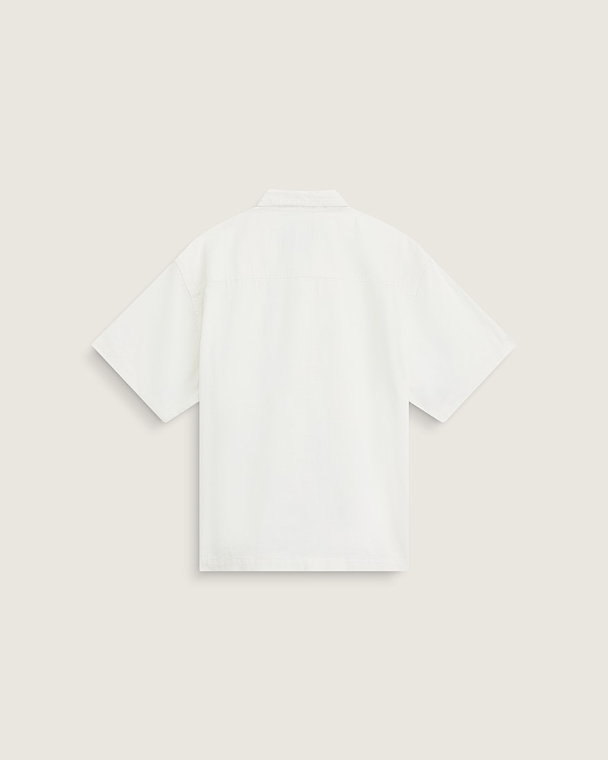 Larkspur Solid Shirt VANS Marshmallow White ALT1