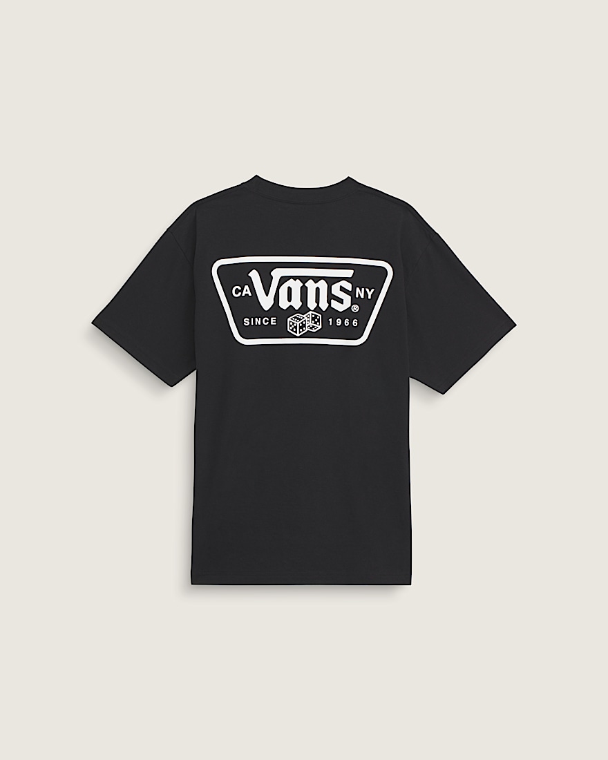 Knu Patch TShirt VANS Black HERO