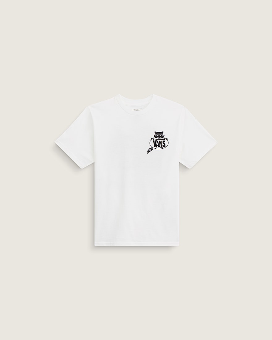 Kids Dumpster Raccoon TShirt VANS White ALT1