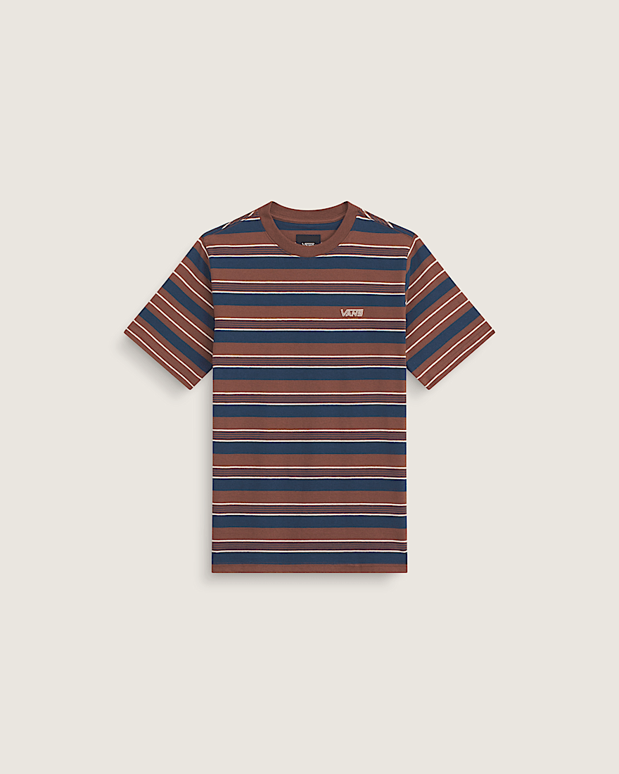 Kids Pismo Knit Shirt VANS Potting Soil Brown HERO