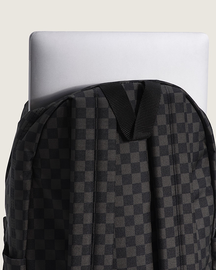 Old Skool Grom Check Backpack VANS Black ALT3