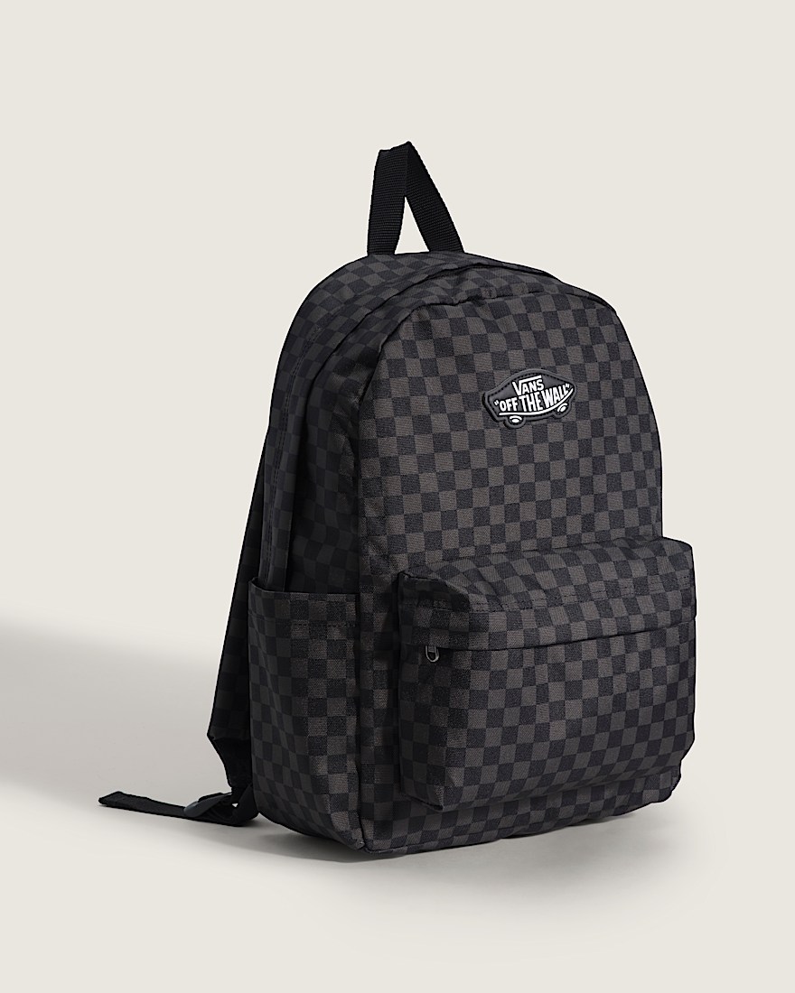 Old Skool Grom Check Backpack VANS Black ALT5