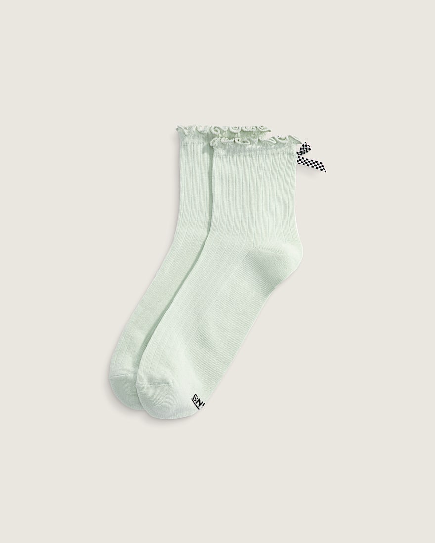 Bow Back Crew Socks VANS Dusty Mint HERO