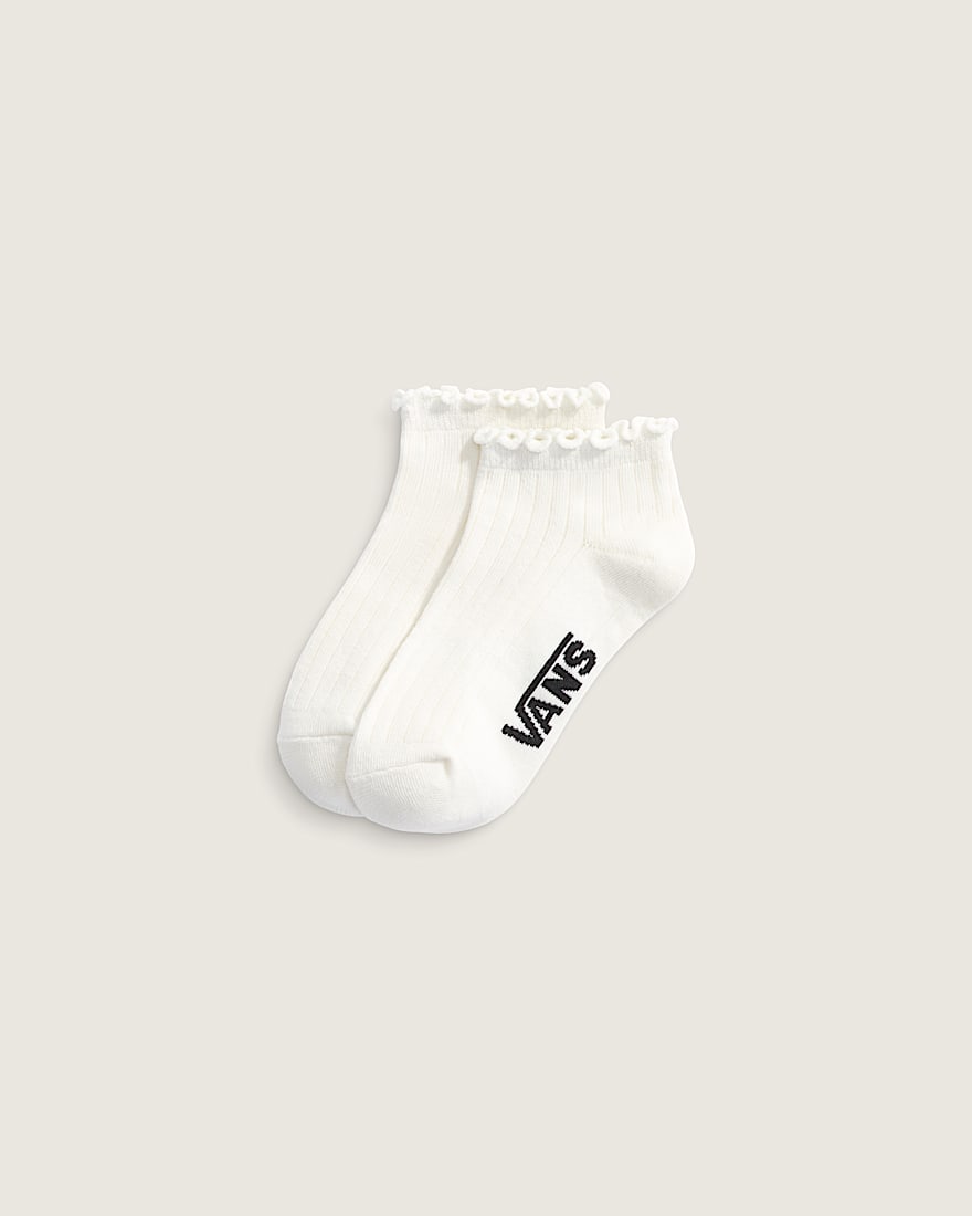 Kids Rufflen Low Crew Socks VANS Marshmallow HERO