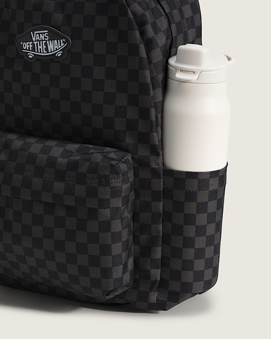 Old Skool Grom Check Backpack VANS Black ALT2