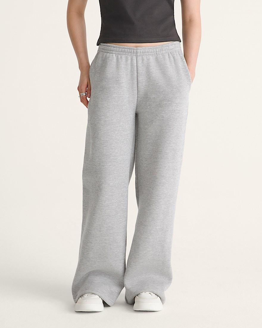 Salton Straight Fleece Pant VANS Cement Heather Grey ALT2