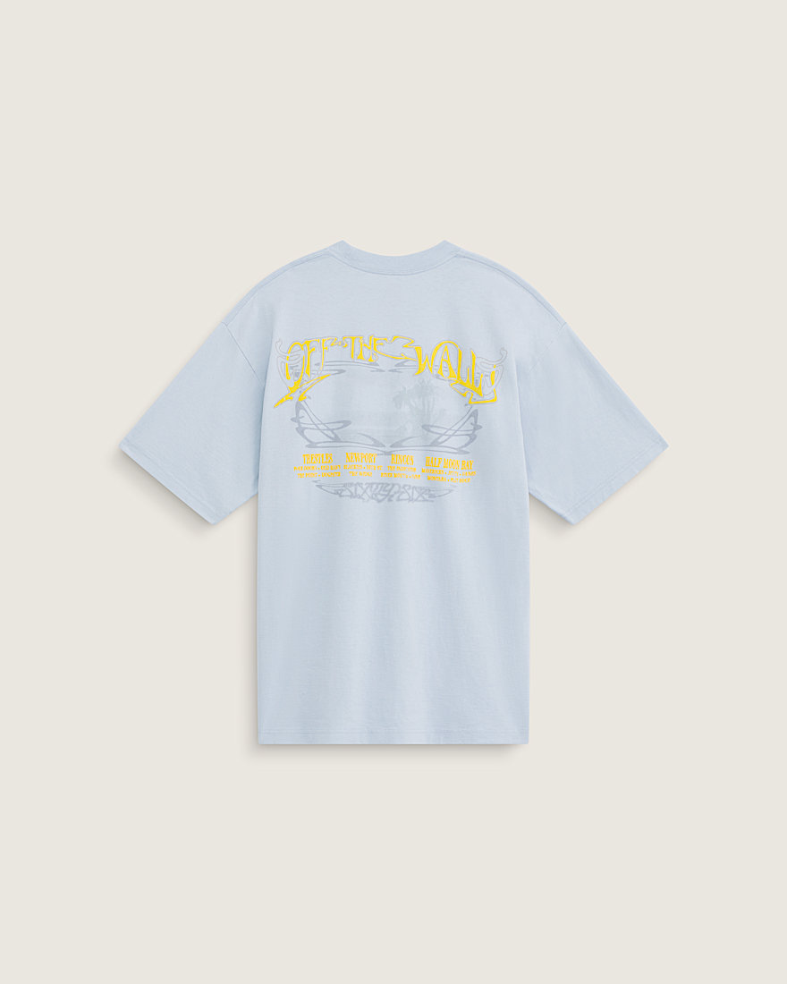 Jetty Sets TShirt VANS Soft Slate Blue HERO