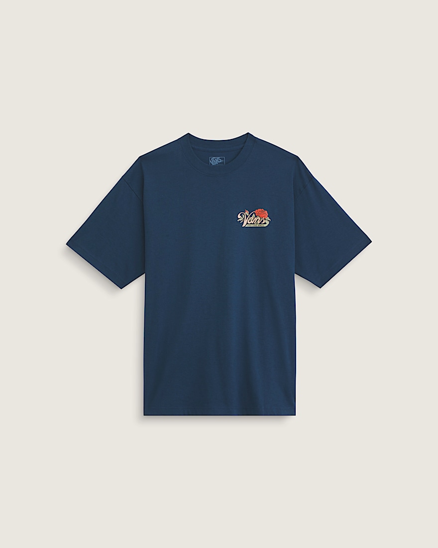 Old Skool Bloom TShirt VANS Dress Blues ALT1