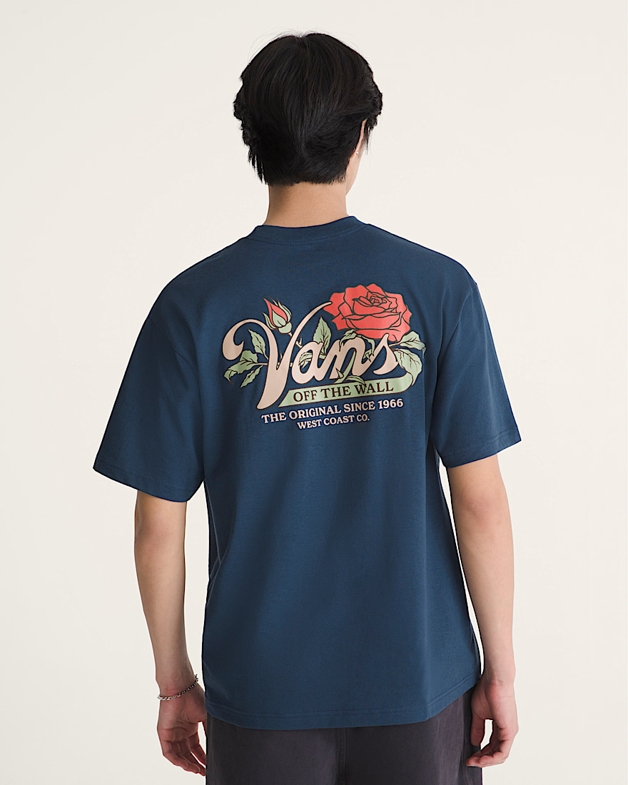 Old Skool Bloom TShirt VANS Dress Blues ALT3