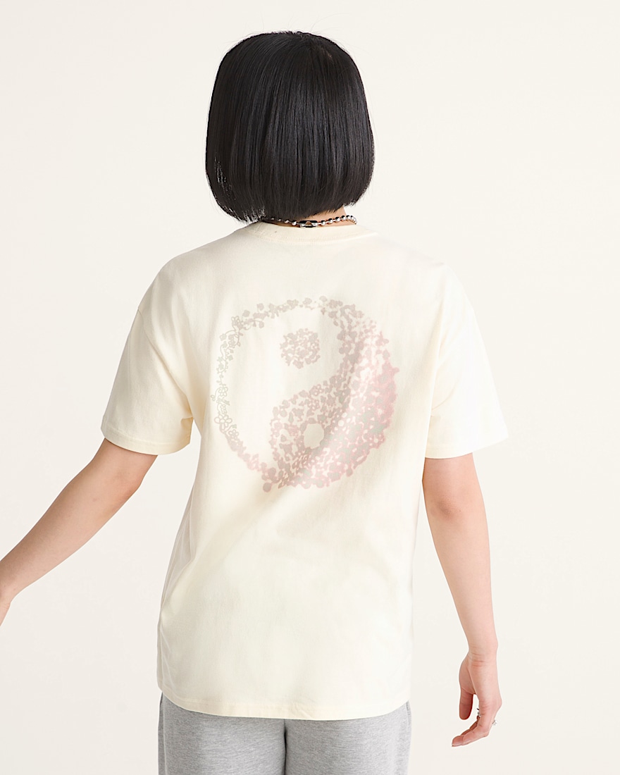 Yin and Yang SS Tee VANS Almond Crisp ALT3