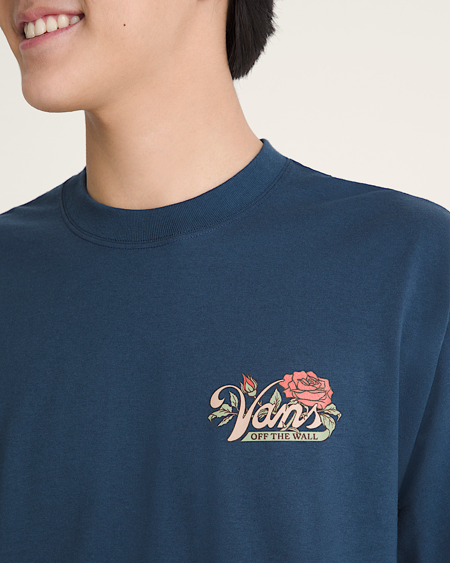 Old Skool Bloom TShirt VANS Dress Blues ALT4