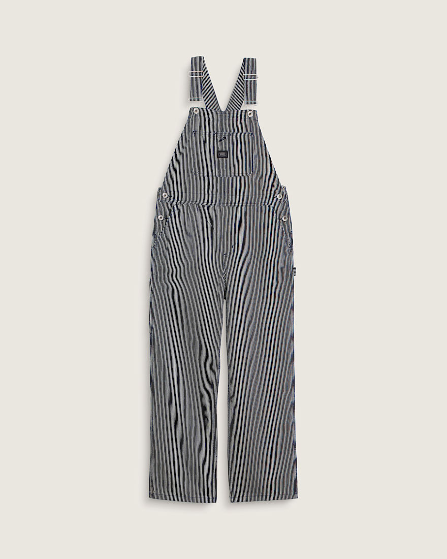 Chore Stripe Overall VANS Hickory Stripe Blue HERO