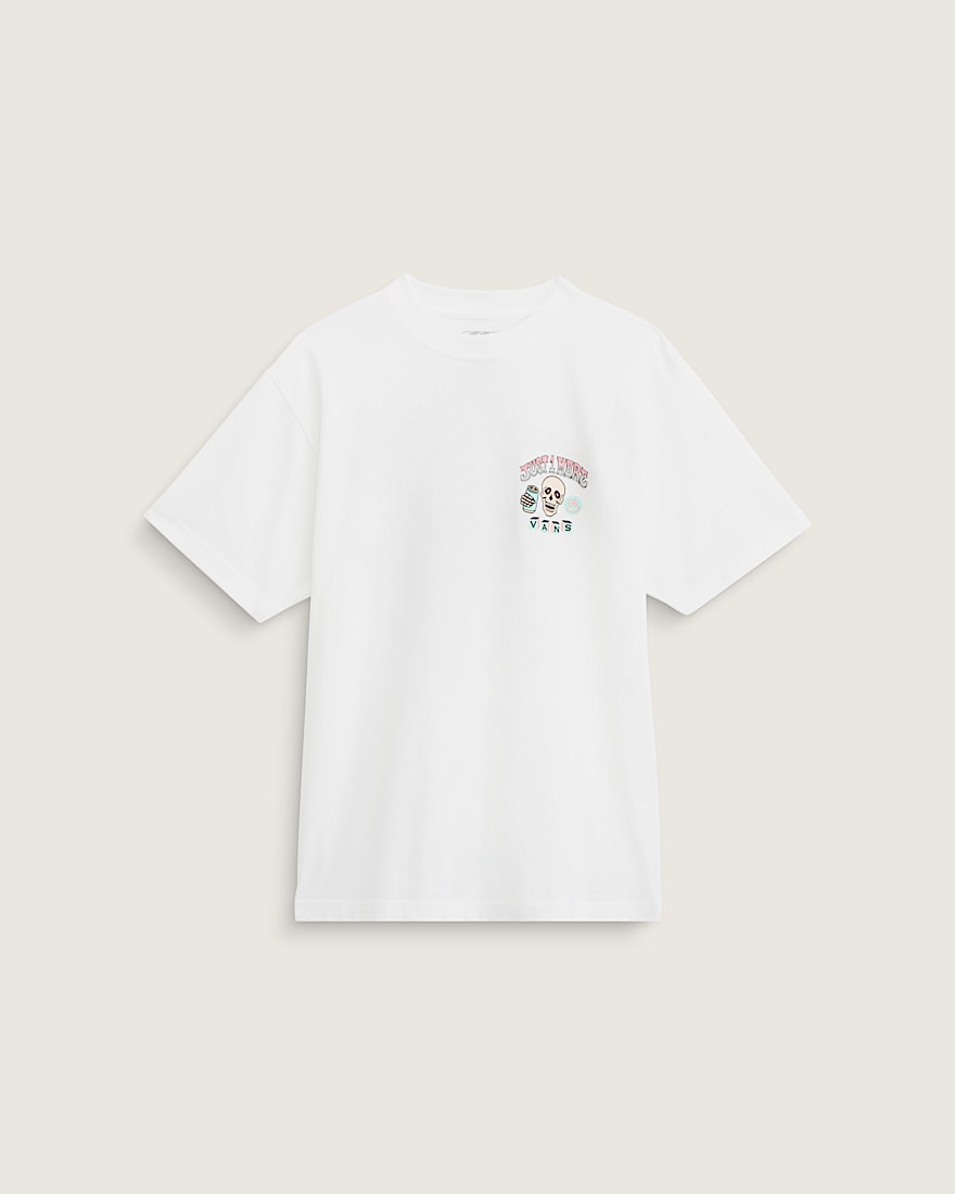 Beer Skull TShirt VANS White ALT1