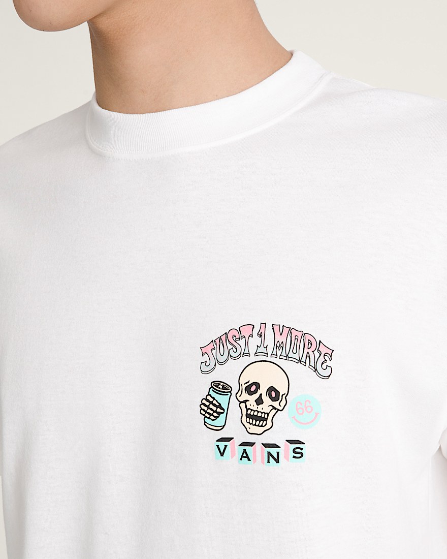 Beer Skull TShirt VANS White ALT4