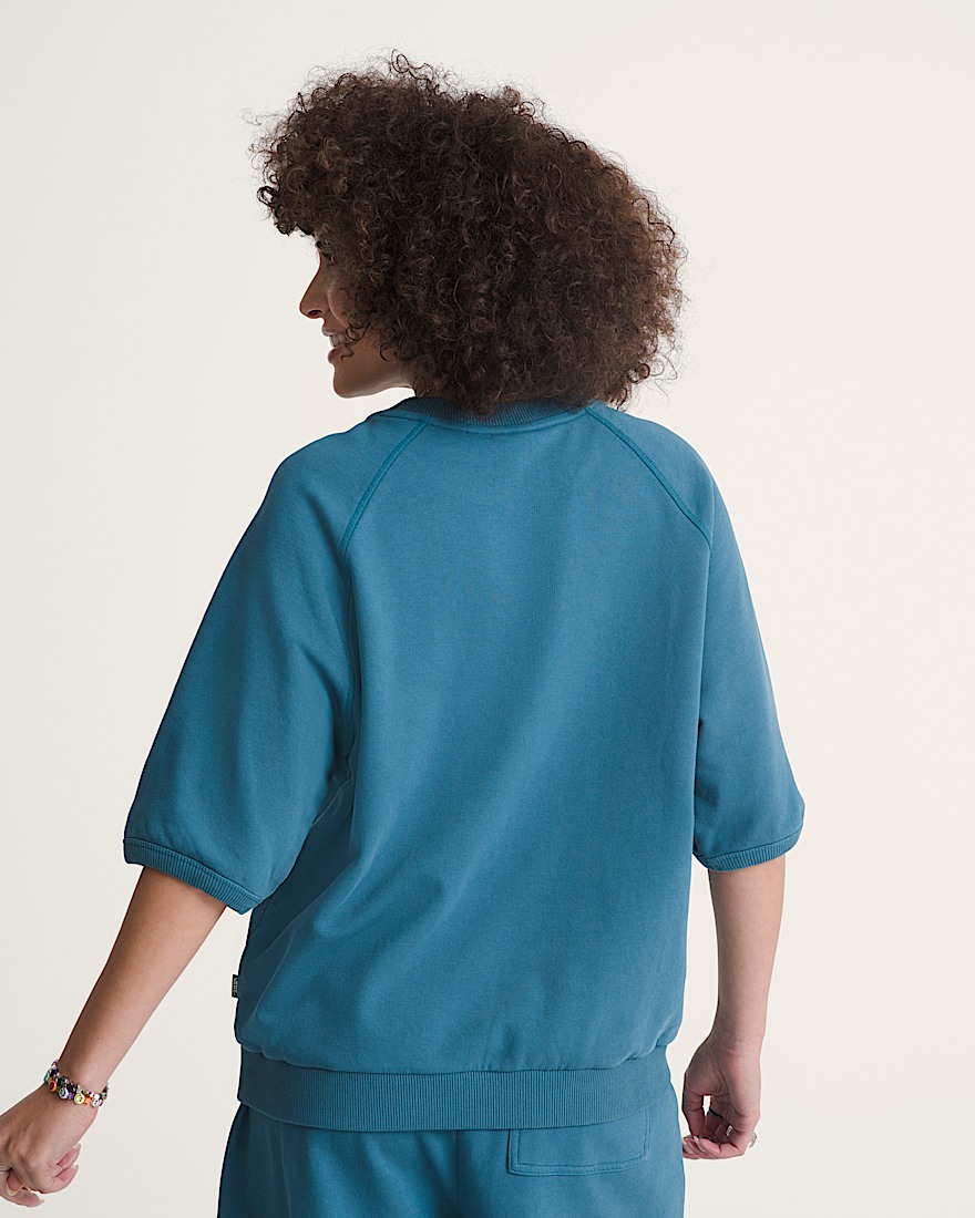 Classmate Check Sweatshirt VANS Stv Navy Blue ALT3