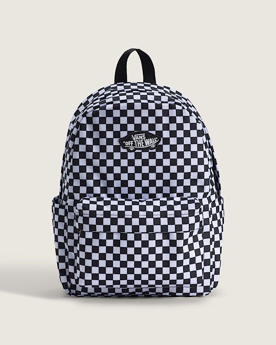 Old Skool Grom Check Backpack VANS Black HERO
