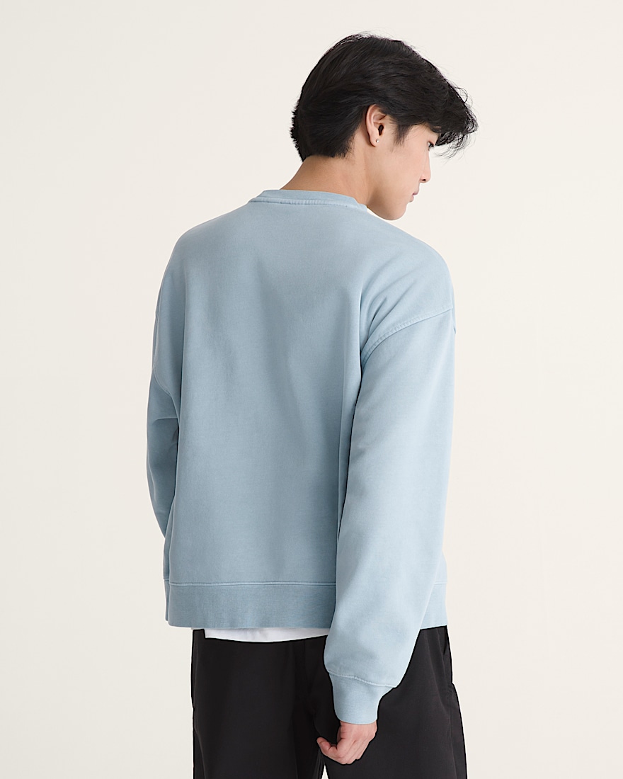 Premium Crewneck Sweatshirt VANS Soft Slate Blue ALT3