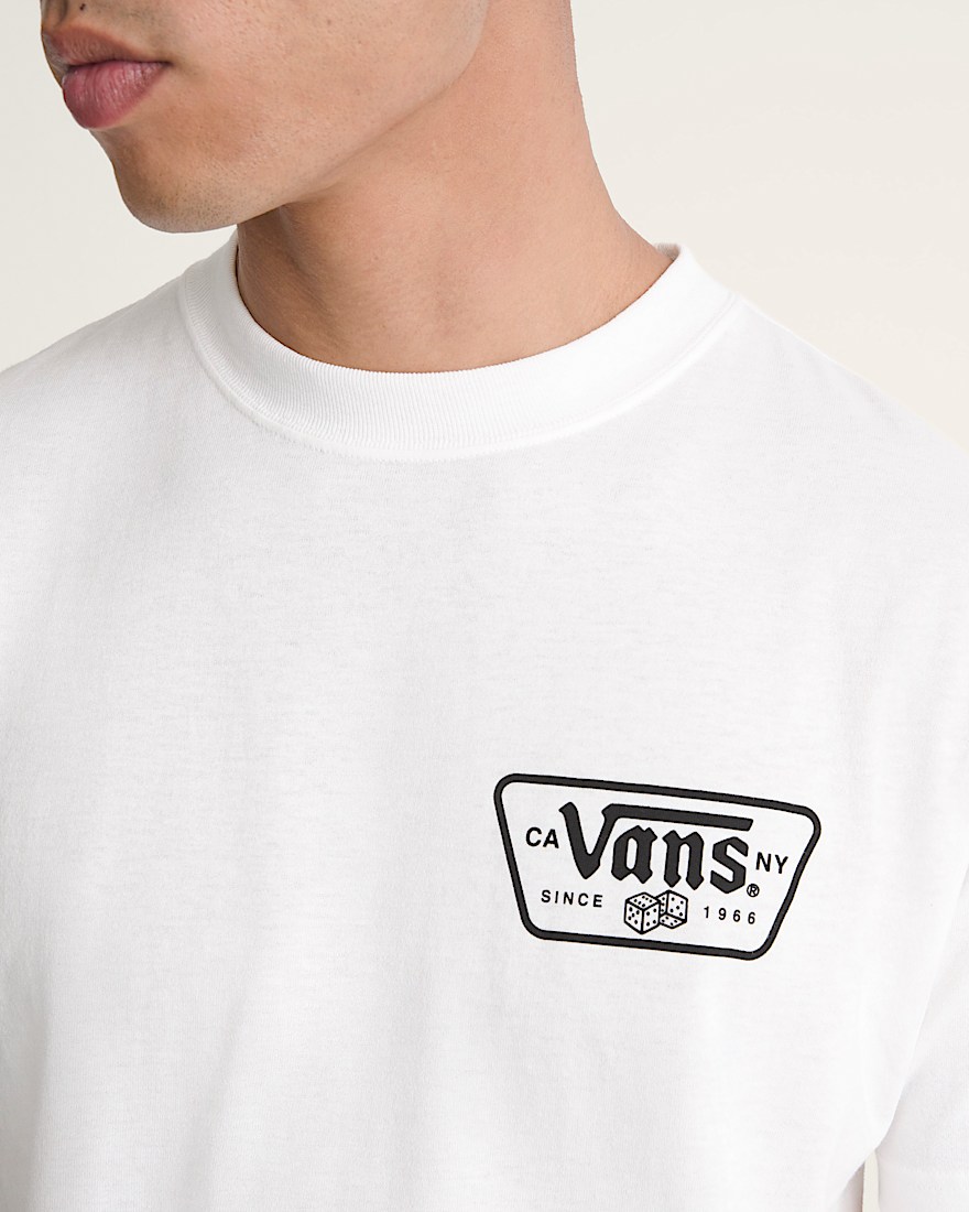 Knu Patch TShirt VANS White ALT4