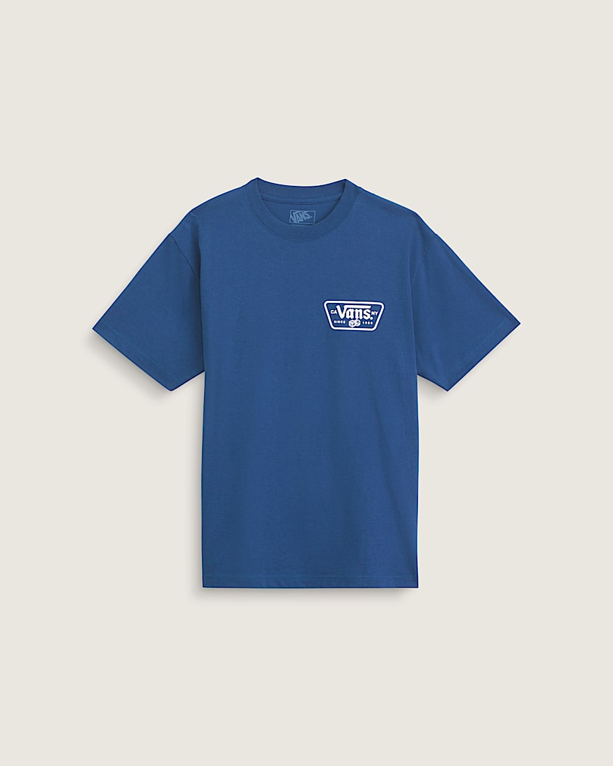 Knu Patch TShirt VANS True Navy Blue ALT1