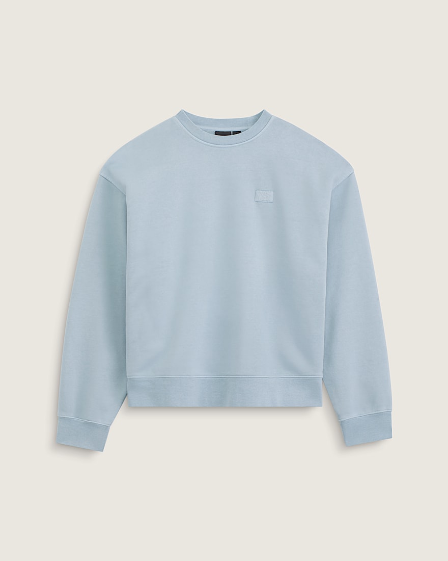 Premium Crewneck Sweatshirt VANS Soft Slate Blue HERO