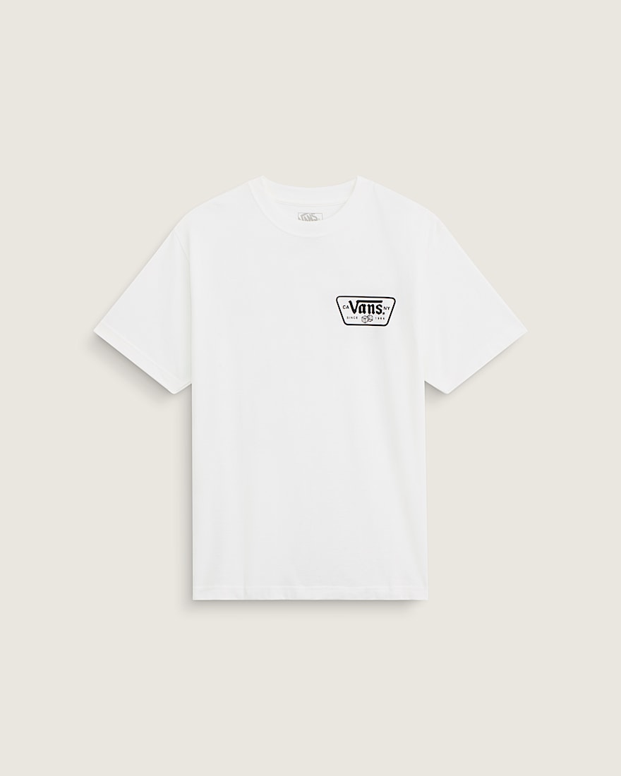 Knu Patch TShirt VANS White ALT1