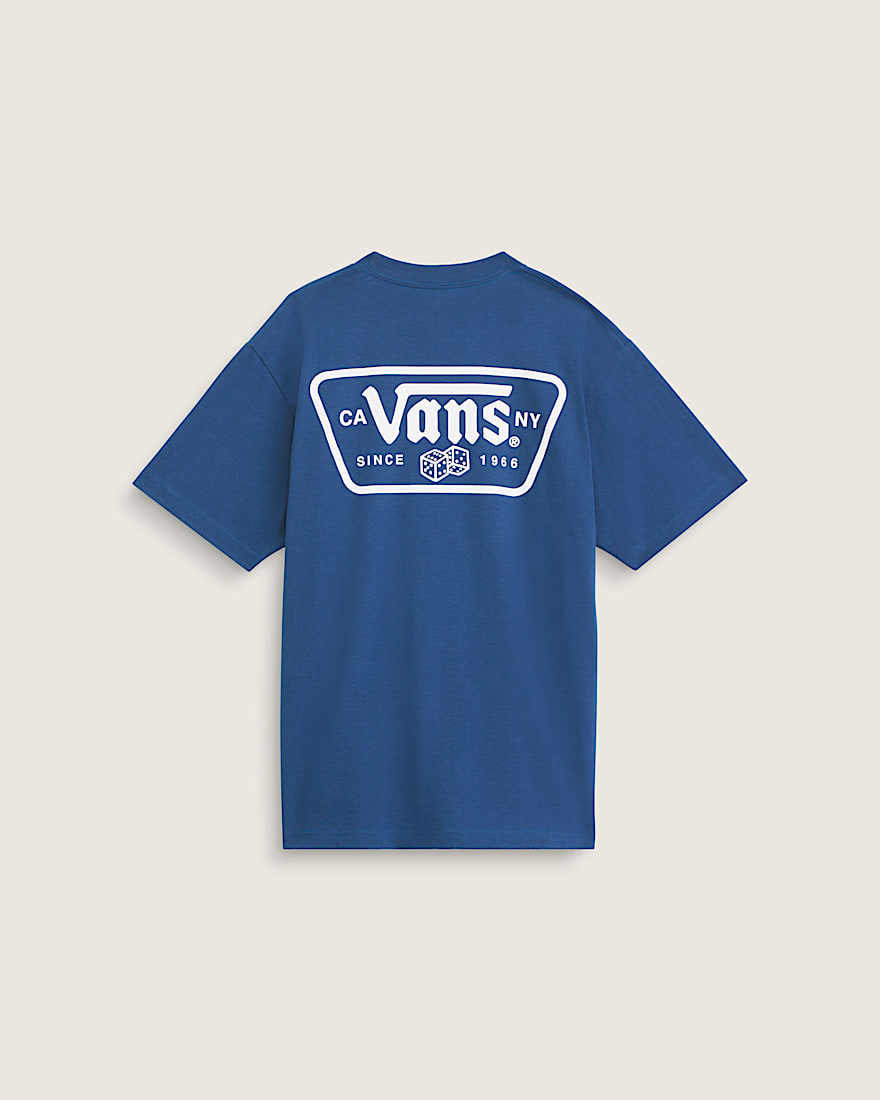 Knu Patch TShirt VANS True Navy Blue HERO