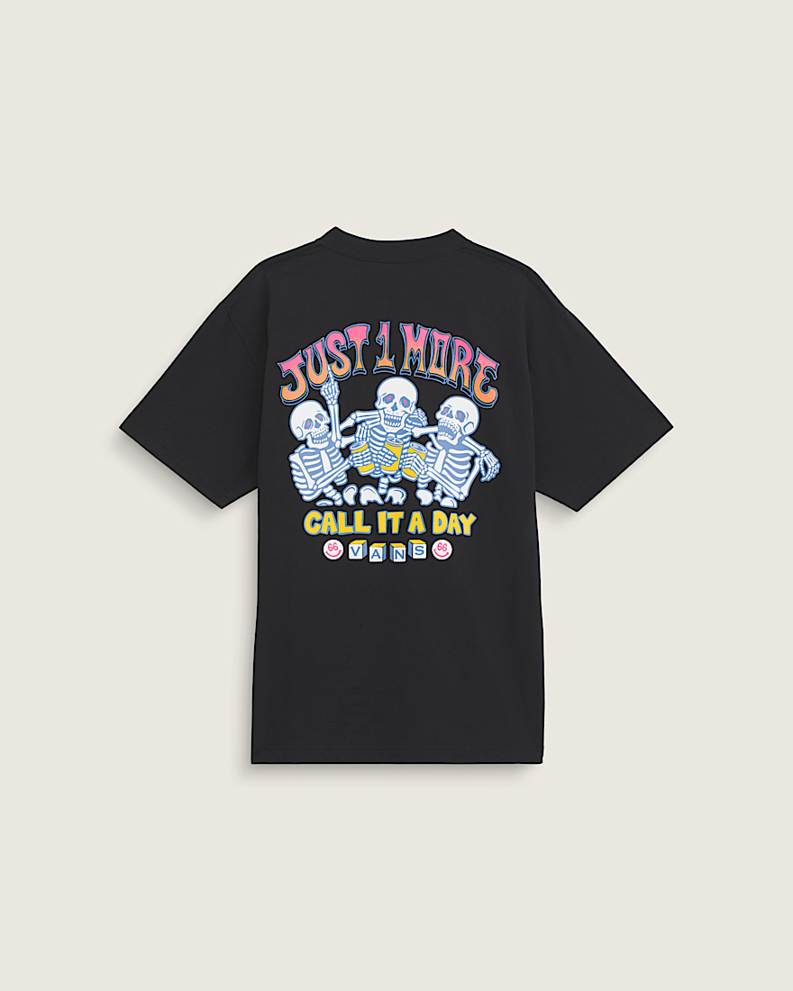 Beer Skull TShirt VANS Black HERO