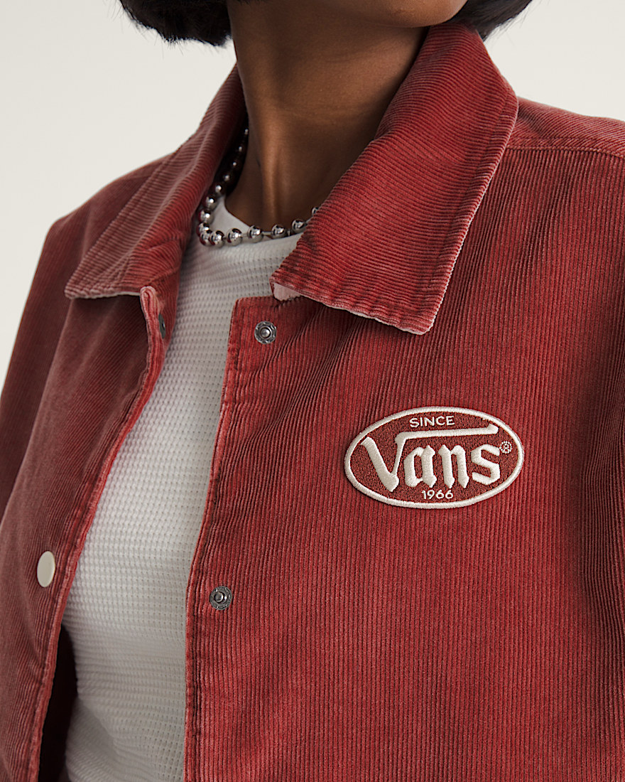 Milliken Varsity Jacket VANS Poppy Ember Red ALT5