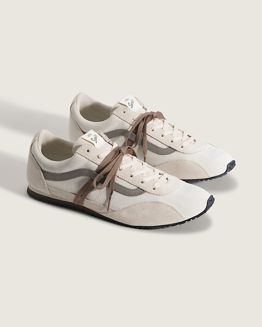 Premium Super Lowpro Trainer VANS Elevated Suede Cream ALT1