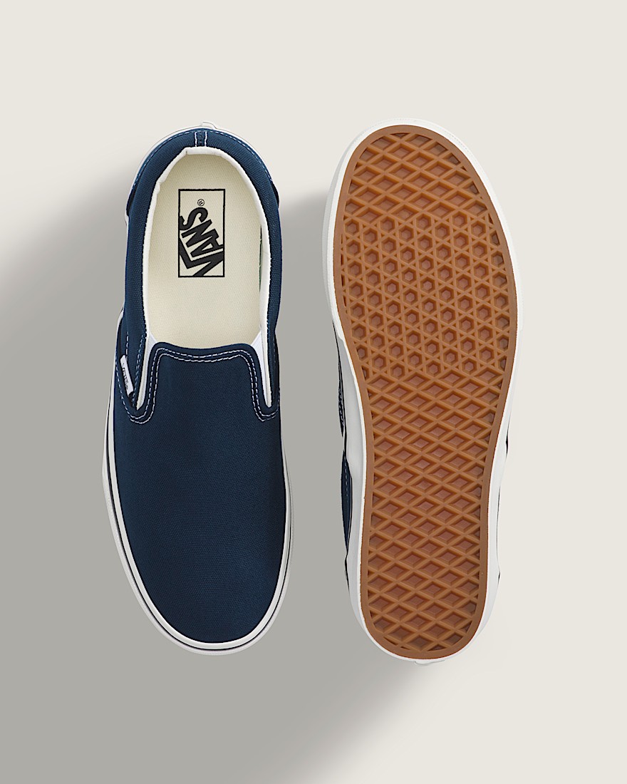 Classic SlipOn Shoe VANS Dress Blue ALT2