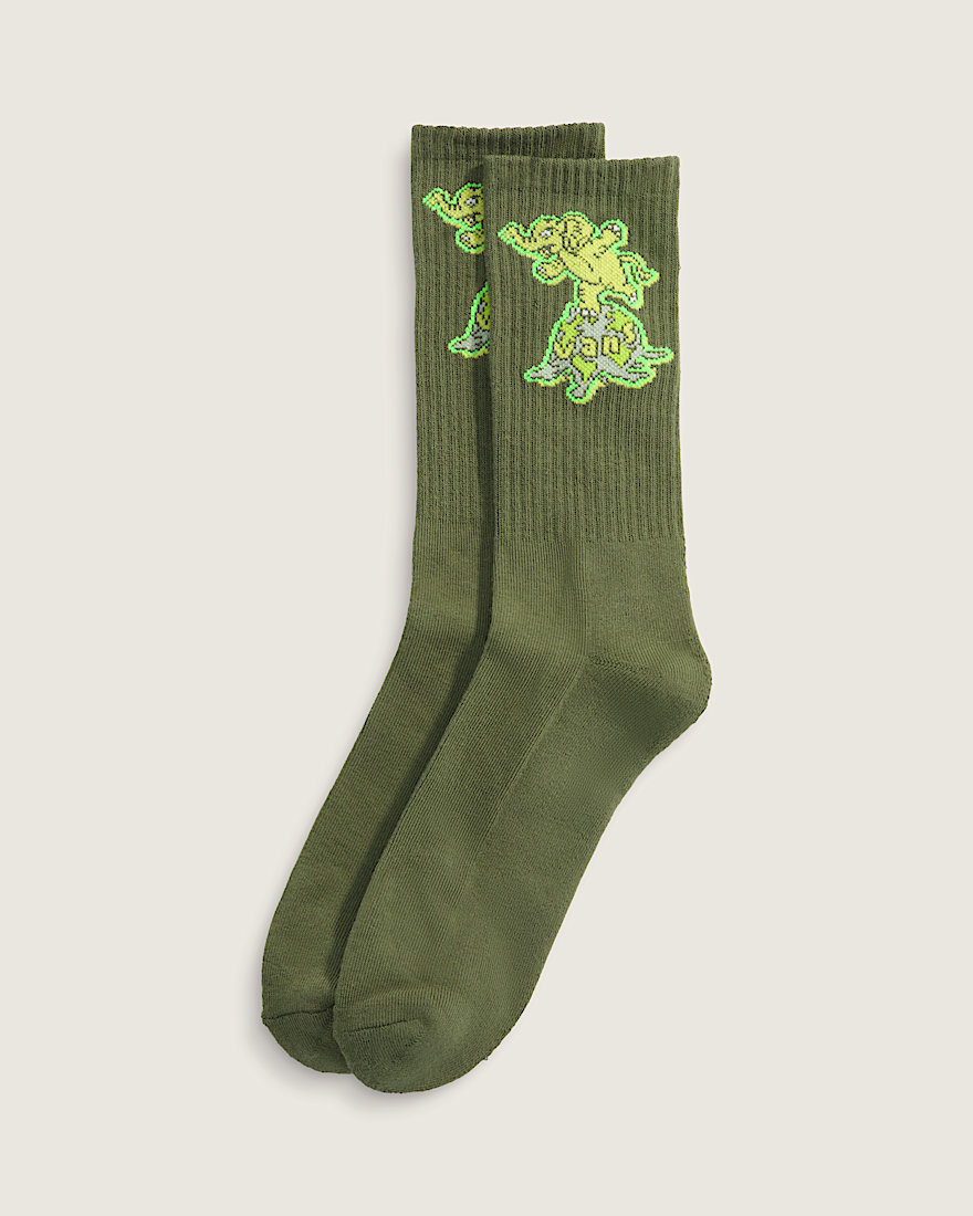 Aldezo Crew Socks VANS Green Balsam HERO
