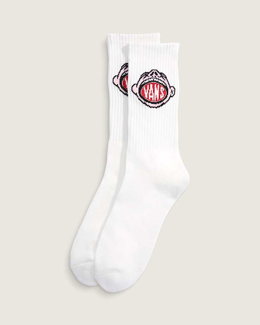 Aldezo Crew Socks VANS WHITE HERO