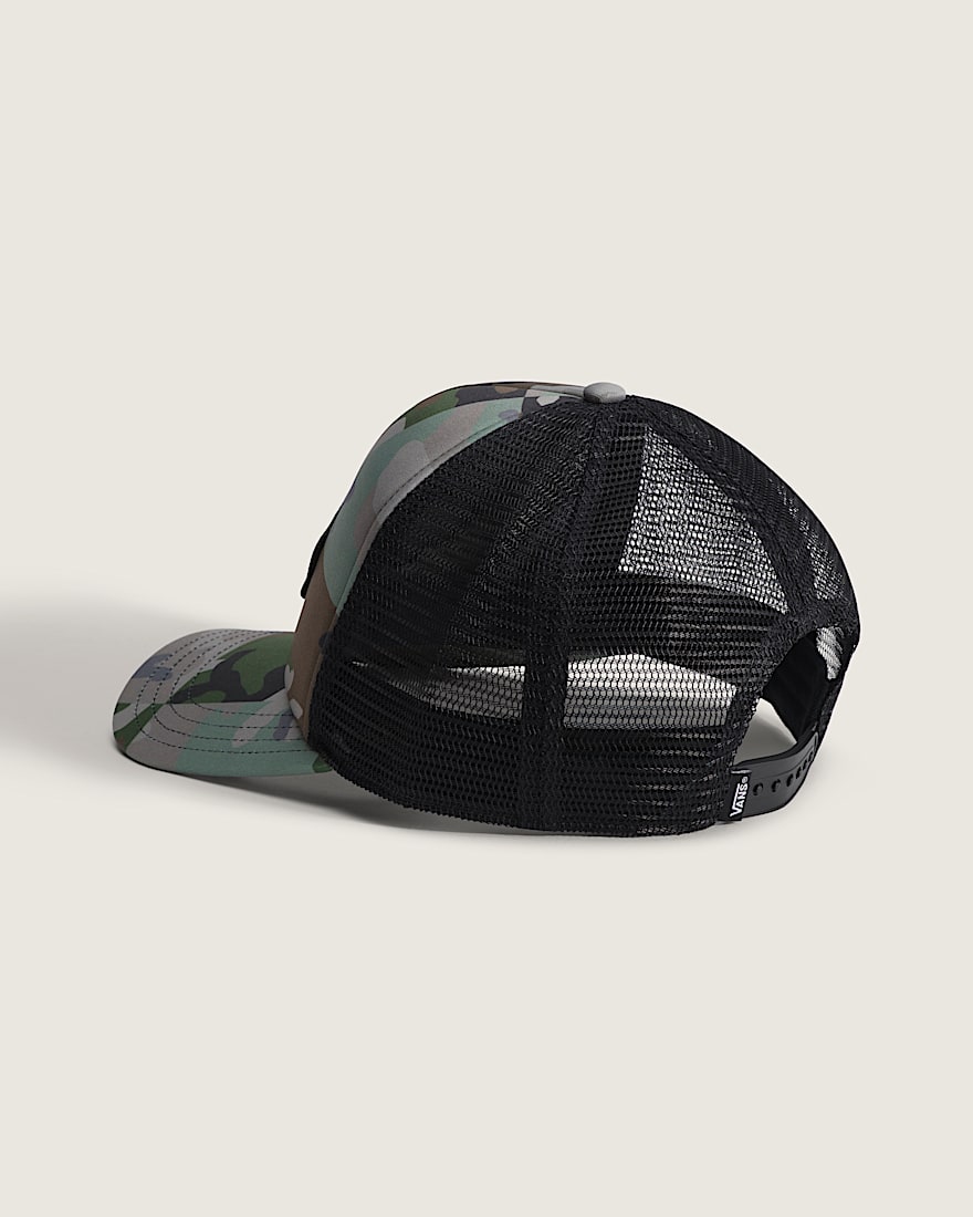 Classic Patch Curved Bill Trucker Hat VANS Aluminum ALT2