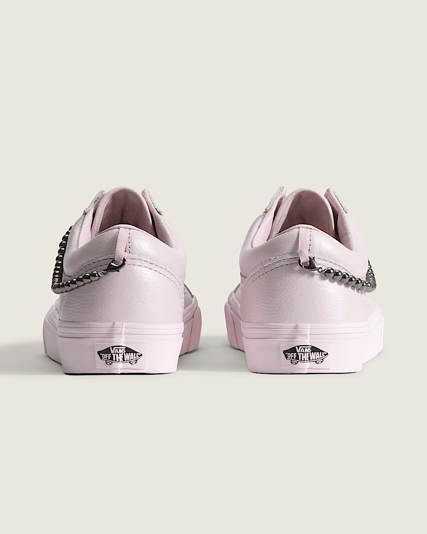 Old Skool Shoe VANS Pale Petal Pink  White ALT3